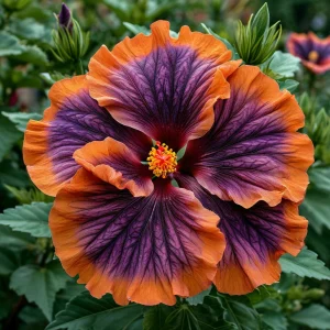 Гибискус Оранж Спел купить по цене от 285р. в интернет-магазине «Посадика» с доставкой почтой в в Кимовске и по всей России – [изображение №1].