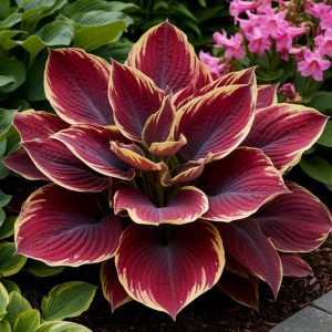 Хоста Мунлайт Глим купить по цене от 369р. в интернет-магазине «Посадика» с доставкой почтой в в Кимовске и по всей России – [изображение №1].